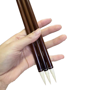 Pinceau de calligraphie chinoise Lingfeng de qualité supérieure, en poils mélangés, pinceau artisanal pour artiste, stylo pour <span class=keywords><strong>Kanji</strong></span>, peinture à l'aquarelle, fournitures scolaires d'art - Product Image 2