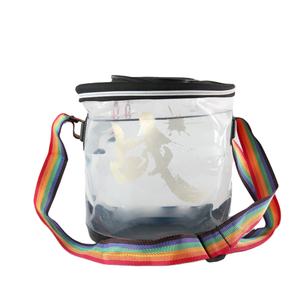 10L Transparent <b>Fishing</b> <b>Bag</b> Water Pail <b>for</b> <b>Sale</b> with Holding Strip and Zip - Product Image 2