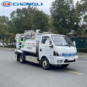 Camión de Basura Eléctrico Dongfeng 4x2, Vehículo de Transporte de Residuos con Carga Automática - Product Image 2