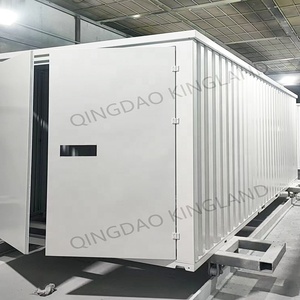 16ft 19ft 20ft tùy chỉnh di động có thể gập lại prefab thép multibox di chuyển hộp có thể điều chỉnh bin lưu trữ container - Product Image 2