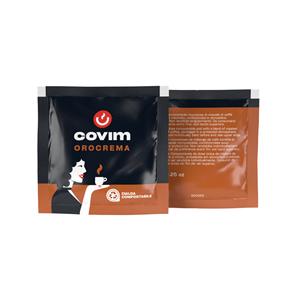 50 Capsule Riutilizzabili Covim Orocrema, Set di Bevande Adatto per l'Ufficio, 0,12€ per Capsula - Product Image 1