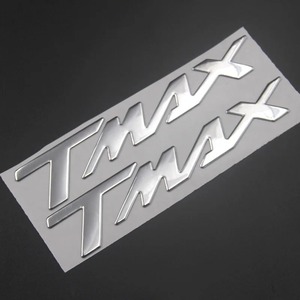 สติ๊กเกอร์โครเมียม 3DMotorcycle Accessories L0GO สำหรับตกแต่ง<span class=keywords><strong>รถ</strong></span> YAMAHA T-MAX TMAX530 TMAX500 TMAX560 ปี 2004 2005 - Product Image 3