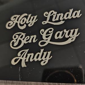 Étiquette Métallique 3D Personnalisée en Nickel avec Logo d'Usine, Autocollant de Transfert Fin Électroformé Or Brillant pour Bougies, Artisanat, Cadres Photo - Product Image 6