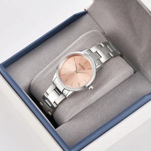 Relojes de Pulsera de Cuarzo de Acero de Moda al por Mayor 2024 para Damas, Logotipo de Marca Famosa, Estilo Clásico de Negocios, 22 mm, con Agujas - Product Image 5