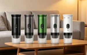<b>Portable</b> Automatic Capsule Coffee <b>Maker</b> 20 bar Pressure Water Heating Travel <b>Espresso</b> Machine With Digital Display America - Product Image 6