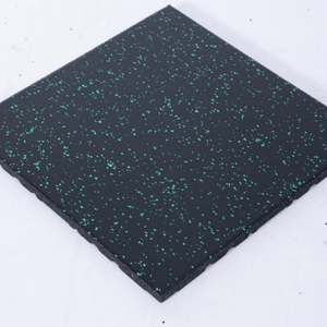 โรงงานผลิตกระเบื้องยางแบบประกบสำหรับปูพื้นยิม ดูดซับแรงกระแทก - Product Image 3