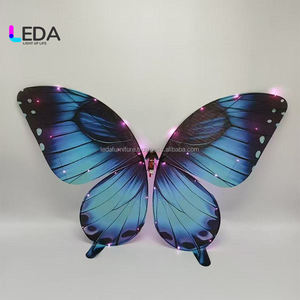 LEDA Romántico y Colorido Moderno Insecto Dinámico Simulado Mariposa Transmisora de Radio Decoración de Mariposas - Product Image 4