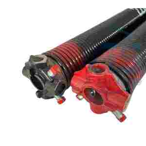 สปริงทอร์ชั่นเคลือบอีโค้ทสีดำขนาด 2 นิ้ว ช่วยให้ประตูโรงรถทำงานได้อย่างราบรื่น - Product Image 4