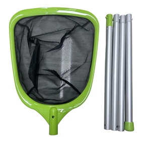 5-Foot Professional <strong>Pool</strong> Leaf Skimmer-4-Section Aluminum Pole PE Material Plastic Handle Ultra-Fine Mesh <strong>Net</strong> <strong>for</strong> <strong>Cleaning</strong> <strong>Pools</strong> - Product Image 3