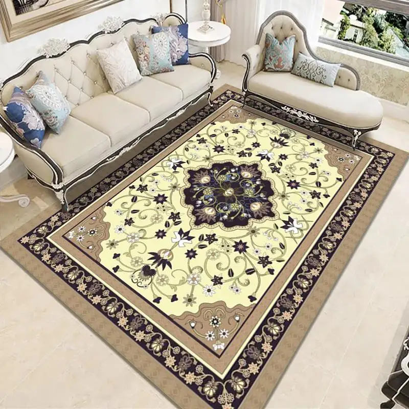 House hold modern simplicity 3d floor prayer mat muslim persian rugs carpet