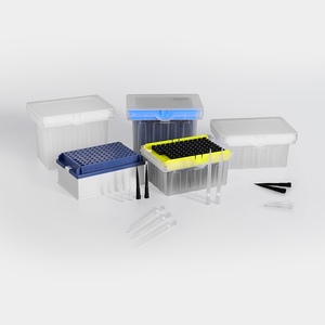 Chất lượng cao giá thấp tecan tương thích Pipette lời khuyên 20-1000ul và 5ml Đen dẫn điện Lọc Robot lời khuyên - Product Image 1