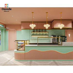 Muebles Personalizados para Cafetería y Tetería con LED Ecológicos |   Vitrinas de Exhibición para Cafeterías |   Tienda de Café y Té Personalizable Todo en Uno - Product Image 3