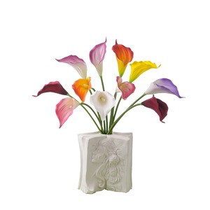 Bouquet de lys artificiels CallaFloral en plastique, décoration intérieure, mariage, décoration de la maison, multicolores, branche unique - Product Image 5