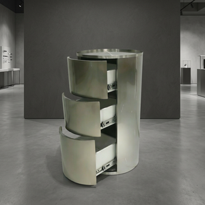 Barber shop <b>tool</b> cabinet - stainless steel hairdressing <b>tool</b> cabinet - hair salon dedicated <b>tool</b> table storage storage cabinet - Product Image 1