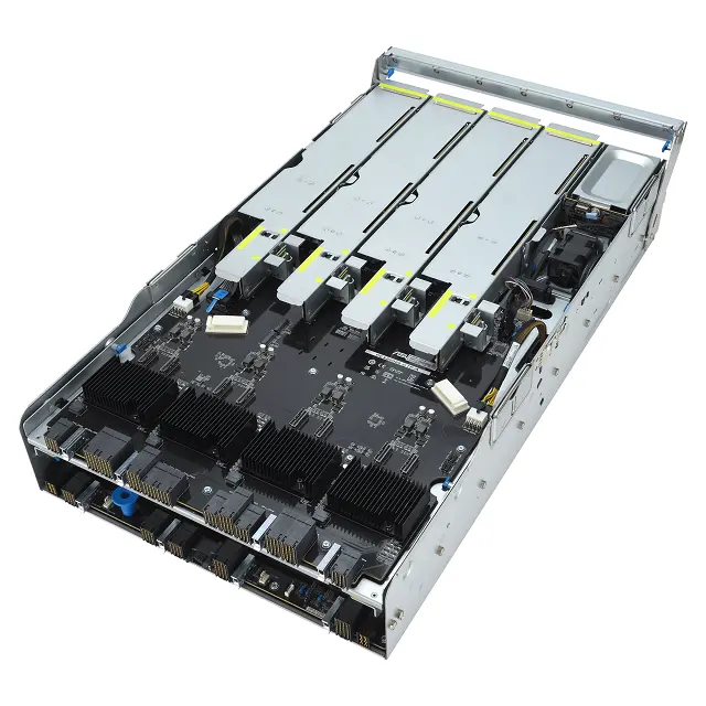 Großhandel ESC N8-E11 7U HGX H100 Acht-GPU-Server mit zwei skalierbaren Prozessoren der 4. Generation Xeon für generative KI