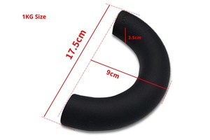 Factory Custom Logo Color Silicone <b>Dumbbells</b> Low MOQ Silicone-covered Cast Iron <b>Weights</b> Premium Pilates Equipment for Brand - Product Image 6