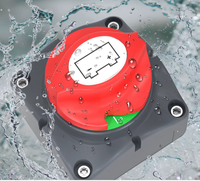 Interruptor de Desconexión de Batería para Automóviles y Embarcaciones, Interruptor de Corte de Conexión de Batería 12-24V