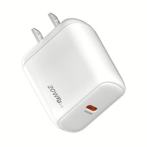 PD3.0 Fast Charging Type C Charger Box US/EU/UK <b>Socket</b> 20W Quick Charger Phone Charger for Smart Phones - Product Image 1