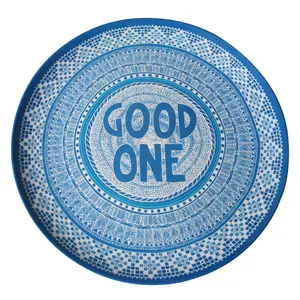 Plaque en plastique mélamine en plastique avec logo, 10 pièces, pour art rond, promotion, personnalisé, 8 9 10 11 12 14 pouces - Product Image 3