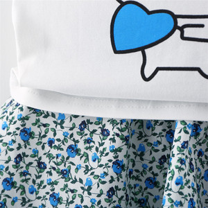 Camiseta Infantil Tron Legacy, Conjunto de Falda para Niñas, Disfraz de Conejo para Niños Pequeños, Imagen del Fabricante de China - Product Image 2