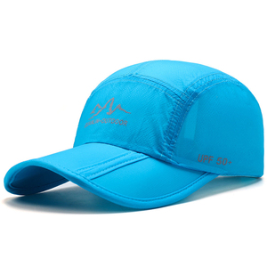 Cappellino esterno Unisex a tesa ripiegata con cappuccio sportivo facile da prendere con UPF 50 + realizzato in Nylon - Product Image 4