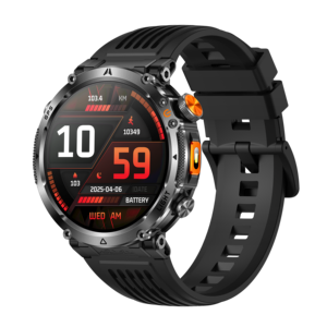 Nouvelle Montre Connectée HT42 2026 avec GPS, Écran AMOLED en Acier, Autonomie de 5 à 10 Jours, Étanchéité IP68, Suivi Cardiaque et Fonctions Sportives - Product Image 1