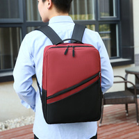 Sac à dos pour ordinateur portable avec port de charge intelligent, étanche, à fermeture éclair, pour adolescents, voyages et affaires, vente chaude en usine, ensemble de 3 pièces