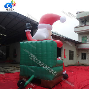 Sıcak satış şişme noel süslemeleri PVC reklam için özelleştirilmiş şişme modelleri - Product Image 4