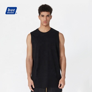 Débardeur <span class=keywords><strong>Homme</strong></span> Personnalisable en Coton Peigné, T-shirt Sans Manches Vierge pour Impression, Vente en Gros - Product Image 1