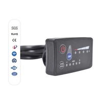 Kit électrique sans balais pour vélo avec batterie au lithium 36V/48V 750W-1500W, moyeu de roue, panneau d'instrument numérique pour vélo