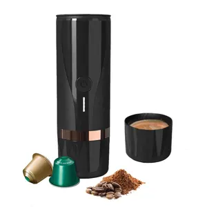 Portable Coffee Machine Mini Automatic Espresso S Powder Portable Coffee Maker Usb Aluminum OEM 90 Free Spare Parts 5v