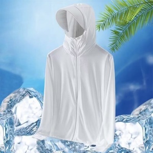 Ultralight Breathable UPF Hooded Windbreaker, Plus-Size <b>Cooling</b> Sun Protection <b>Jacket</b> for Summer - Product Image 2