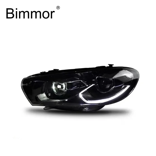 Bimmor modified headlamp for VOLKSWAGEN VW scirocco Halogen Xenon headlight 2009 - 2017 upgraded to Led retrofit tuning lamp