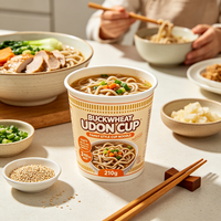 Nouilles Soba Udon de Sarrasin 200g en Gros – Épicerie Asiatique, Meilleure Vente, Faible Teneur en Matières Grasses, Repas Rapide B2B
