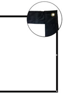 Toile Polyester Élastique 120 Pouces Pliable Grand Écran de Projecteur Portable Extérieur de Niveau Cinéma 4k