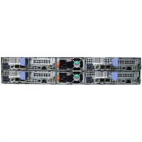 Servidor en Rack de Cuatro Nodos C6320 2U, Clúster de Alta Densidad IDC, Procesador Intel de 2.8GHz, Cuatro R730XD de Primera Línea en Stock