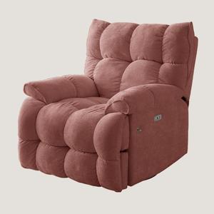Fauteuil de massage électrique moderne et minimaliste avec cadre métallique, fonction pédicure, pivotant et inclinable, pour salon et détente - Product Image 3