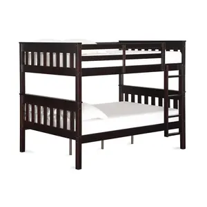 全实木标准儿童双层床松木双人床卧室家具