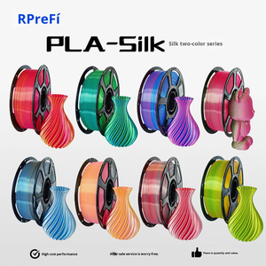 Pla 3D Printing Filament 1.75mm 1kg 3D Printing Supplies Pla <b>Silk</b> Rose <b>Green</b> 3D Printing Material <b>Silk</b> Double Color - Product Image 4