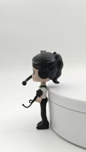 Llavero de piloto de aventura, bonita figura de PVC de Aviador + Clip de Metal, decoración de mini mochila a granel - Product Image 4