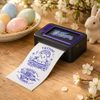 Imprimante de pochoirs de tatouage Xprinter MP03 intelligente haute résolution 80 mm pour cadeau de Pâques