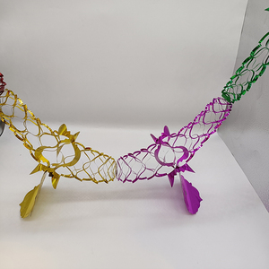 Guirnalda de Oropel de 1.9m al por Mayor, Decoración de Pared de Lujo, Color <span class=keywords><strong>Santa</strong></span> Claus, Flecos de Oropel Metálico - Product Image 2