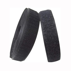 批发100% 尼龙黑色缝制挂环带服装服装箱包紧固DIY缝纫配件 - Product Image 1