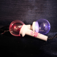 Bastón de Luz Personalizado para Conciertos Vocales, Gancho de Poliéster Duradero, para Festivales y Fiestas, Cambia entre Diferentes Colores