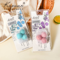 Pendentif d'aromathérapie-Nouveau désodorisant de voiture de forme ronde avec rétention de parfum longue durée