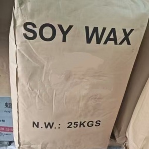 Prix de gros usine 2026 Flocons et granulés de cire de soja, matière première végétale pour la fabrication de bougies parfumées à combustion propre - Product Image 2