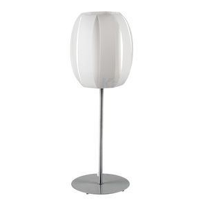Cydea E14 40W Max <b>Table</b> <b>Lamp</b> Kanlux Modern Desk Lighting White Shade Metal <b>Base</b> - Product Image 1
