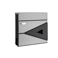 Boîtes aux lettres en métal YOOBOX, nouveau design, durables, très vendues, longue durée de vie, haute qualité, pour bureau.