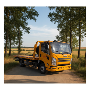 Camion automatique <span class=keywords><strong>de</strong></span> barrière à fond plat <span class=keywords><strong>de</strong></span> 4*2 direct d'usine bon prix véhicules <span class=keywords><strong>de</strong></span> sauvetage chariot <span class=keywords><strong>de</strong></span> barrière <span class=keywords><strong>de</strong></span> carburant diesel Euro6 - Product Image 1