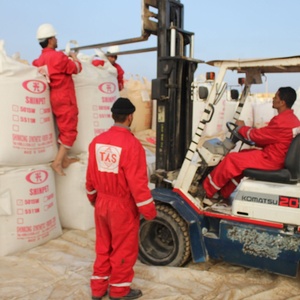 Phong cách thiết kế công nghiệp của thợ mỏ Ai Cập, thạch cao tự nhiên hoặc bột, thương hiệu TAS, model GY 01, bao lớn dùng trong khai thác và bán. - Product Image 4